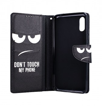 Pouzdro kryt na mobil Xiaomi Redmi 9A knížkové Don´t Touch (3)