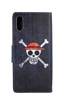 Pouzdro kryt na mobil Xiaomi Redmi 9A knížkové Warning (2)