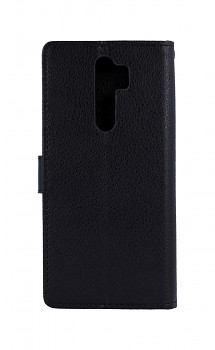 Knížkové pouzdro na Xiaomi Redmi Note 8 Pro černé s přezkou