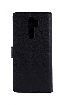 Knížkové pouzdro na Xiaomi Redmi Note 8 Pro černé s přezkou