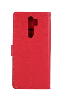 Knížkové pouzdro na Xiaomi Redmi Note 8 Pro červené s přezkou