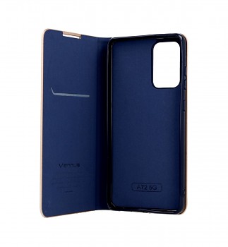 Knížkové pouzdro Luna Book na Samsung A72 modré (2)