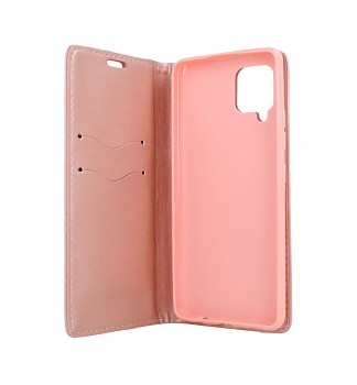 Knížkové pouzdro Magnet Book na Samsung A42 světle růžové (2)