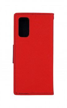 Knížkové pouzdro Mercury Fancy Diary na Samsung S20 červené