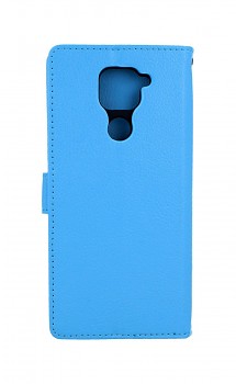 Knížkové pouzdro na Xiaomi Redmi Note 9 modré s přezkou