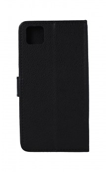 Knížkové pouzdro na Huawei Y5p černé s přezkou