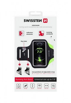 Sportovní pouzdro na ruku Swissten Arm Band velikost 7,0" 