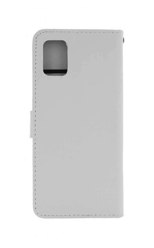 Knížkové pouzdro na Samsung A31 bílé s přezkou