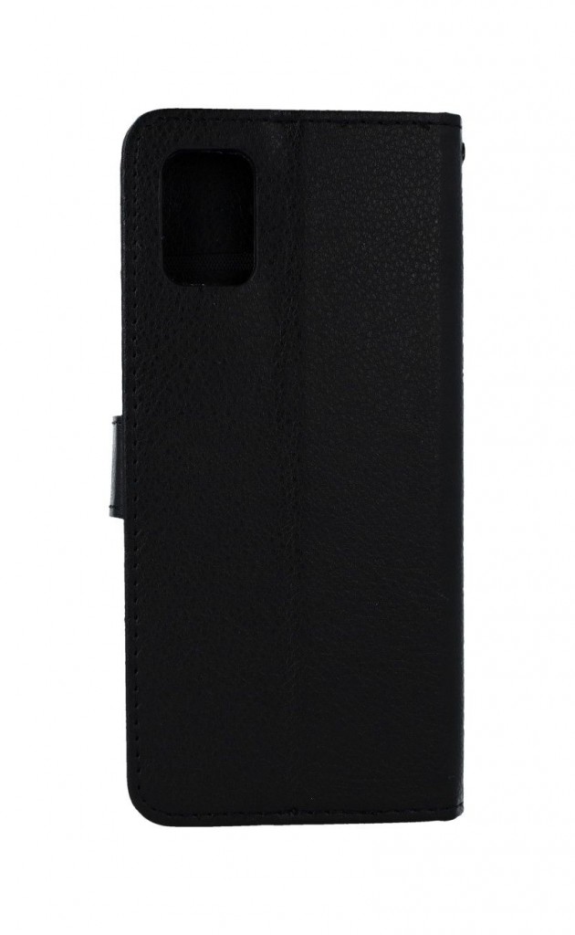 Knížkové pouzdro na Samsung A31 černé s přezkou