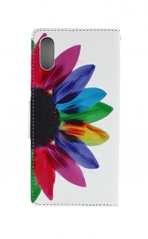 Knížkové pouzdro na Xiaomi Redmi 9A Barevná květina