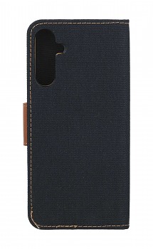 Knížkové pouzdro Canvas na Samsung A15 černé