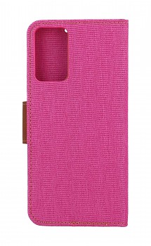 Knížkové pouzdro Canvas na Xiaomi Redmi Note 12S růžové
