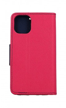 Knížkové pouzdro na iPhone 12 mini růžové