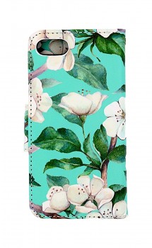 Knížkové pouzdro na iPhone SE 2022 Malované květy