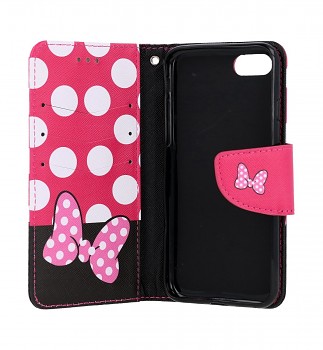 Knížkové pouzdro na iPhone SE 2022 Minnie Mouse_1