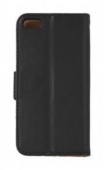 Knížkové pouzdro na iPhone 5 - 5S - SE černé s přezkou 2