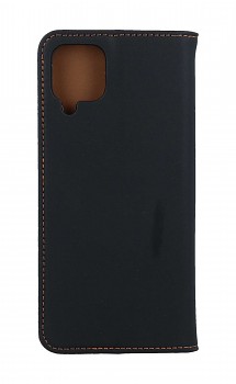 Knížkové pouzdro Leather SMART PRO na Samsung A12 černé