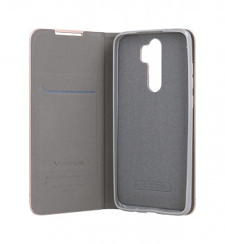 Knížkové pouzdro Luna Book na Xiaomi Redmi Note 8_1Pro stříbrné