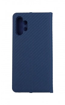 Knížkové pouzdro Luna Carbon Book na Samsung A13 modré