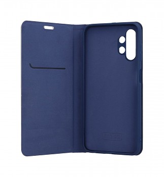 Knížkové pouzdro Luna Carbon Book na Samsung A13 modré_1