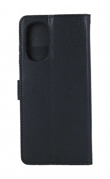 Knížkové pouzdro na Motorola Moto G51 5G černé s přezkou