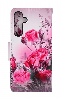 Knížkové pouzdro na Samsung A34 Romantické růže
