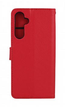 Knížkové pouzdro na Samsung A54 5G červené s přezkou