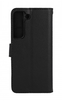 Knížkové pouzdro na Samsung S22 5G černé s přezkou