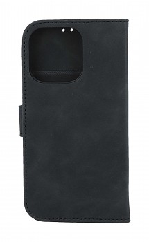 Knížkové pouzdro TopQ Tender na mobil iPhone 15 Pro černé