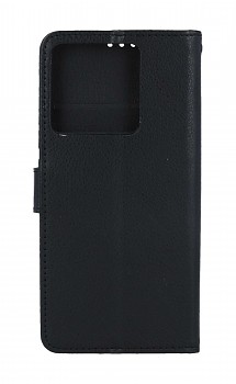 Knížkové pouzdro TopQ na mobil Xiaomi 13T černé s přezkou