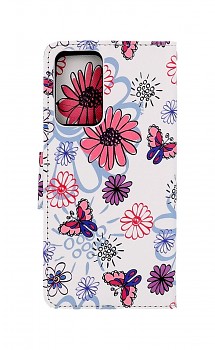 Knížkové pouzdro na Xiaomi Redmi 10 5G Flowers