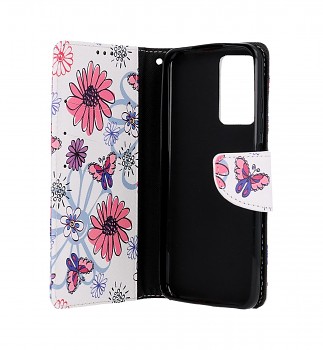Knížkové pouzdro na Xiaomi Redmi 10 5G Flowers_1