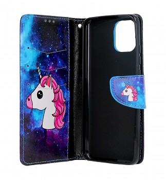 Knížkové pouzdro na Xiaomi Redmi A2 Space Unicorn_1