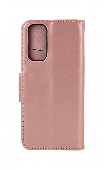 Knížkové pouzdro na Xiaomi Redmi Note 11 Butterfly růžové světlé