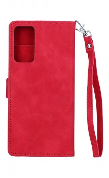 Knížkové pouzdro na Xiaomi Redmi Note 11 Pro se zipem červené