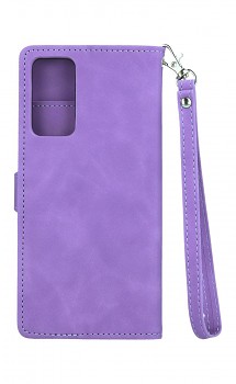 Knížkové pouzdro na Xiaomi Redmi Note 11 Pro se zipem fialové