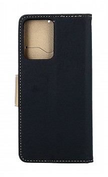 Knížkové pouzdro na Xiaomi Redmi Note 12 5G černo-zlaté