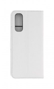 Knížkové pouzdro Realme 7 bílé s přezkou