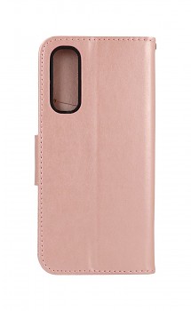 Knížkové pouzdro na Realme 7 Butterfly růžové světlé