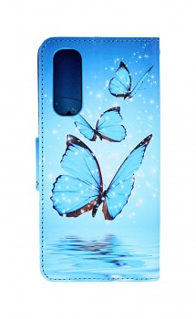Knížkové pouzdro na Realme 7 Modří motýlci