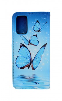 Knížkové pouzdro na Realme 7 Pro Modří motýlci