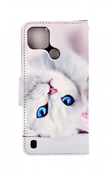 Knížkové pouzdro na Realme C21Y Kočička 
