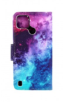 Knížkové pouzdro na Realme C21Y Vesmír