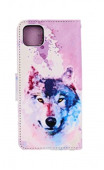 Knížkové pouzdro na Samsung A22 5G Polární vlk