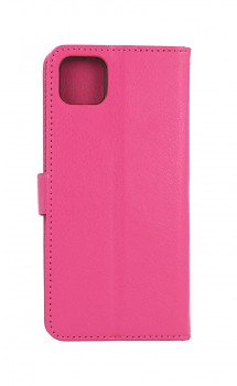 Knížkové pouzdro na Samsung A22 5G růžové s přezkou 