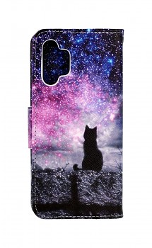 Knížkové pouzdro na Samsung A32 Hvězdná obloha