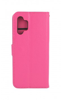 Knížkové pouzdro na Samsung A32 růžové s přezkou