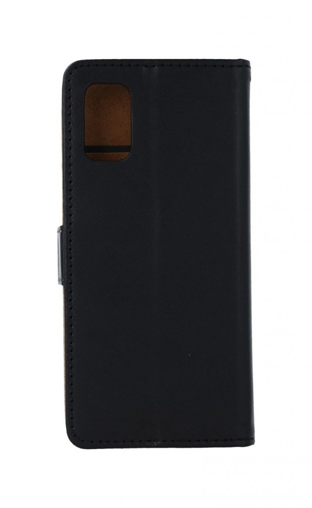 Knížkové pouzdro na Samsung A41 černé s přezkou 2