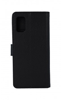 Knížkové pouzdro na Samsung A41 černé s přezkou