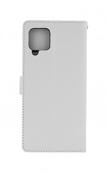 Knížkové pouzdro na Samsung A42 bílé s přezkou